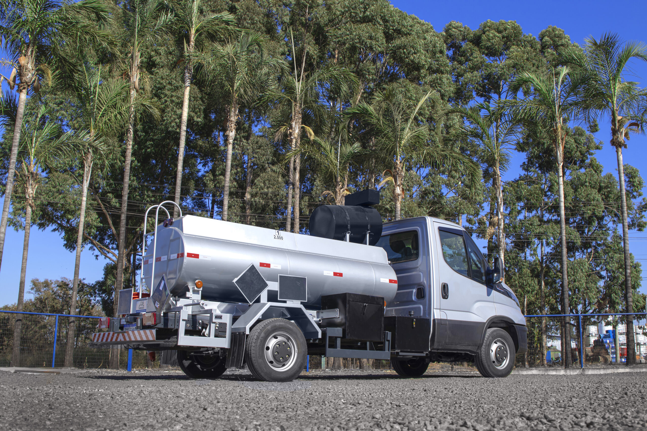 Tanque de combustível em inox